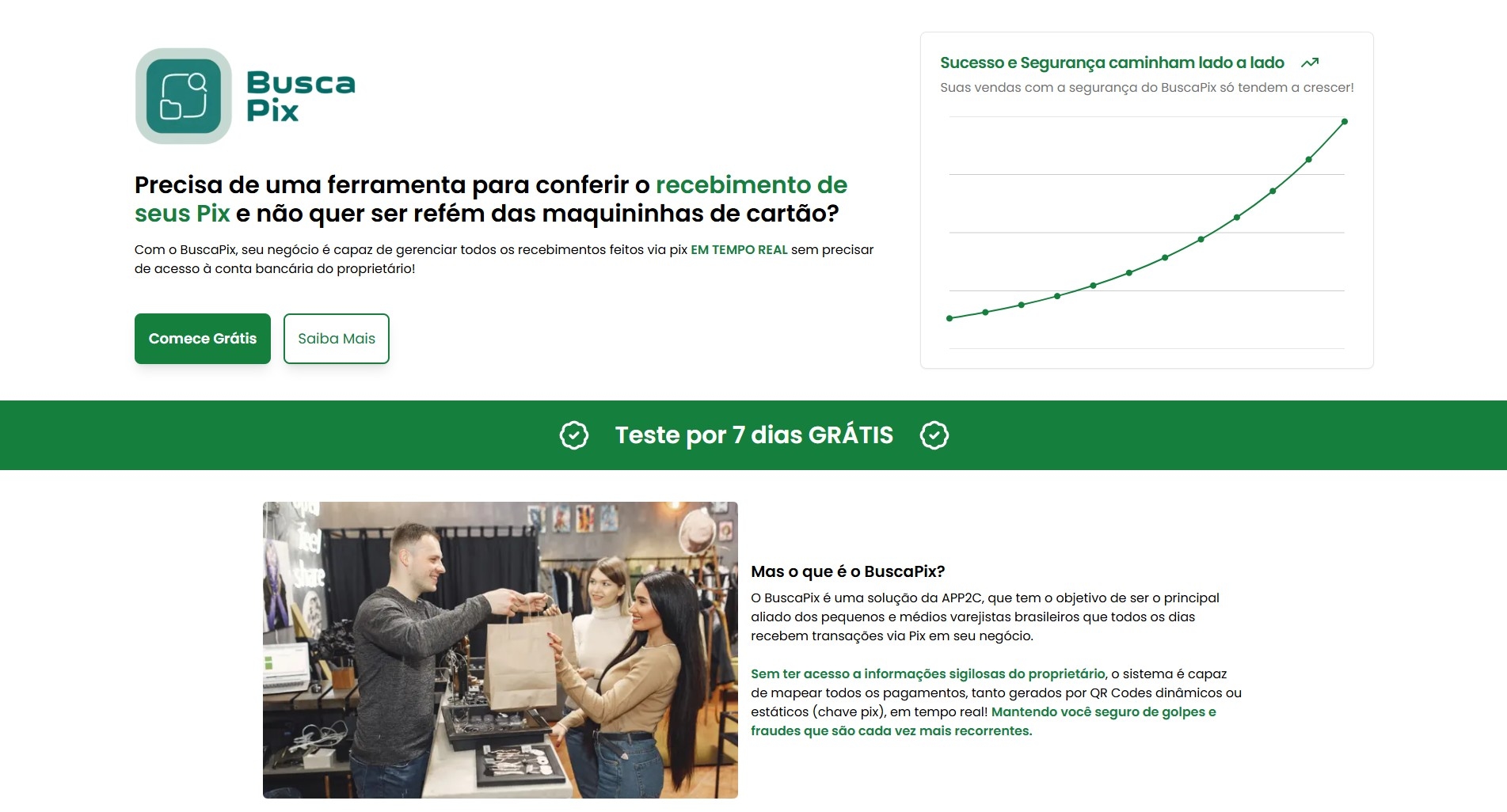 Buscapix - Landing Page
