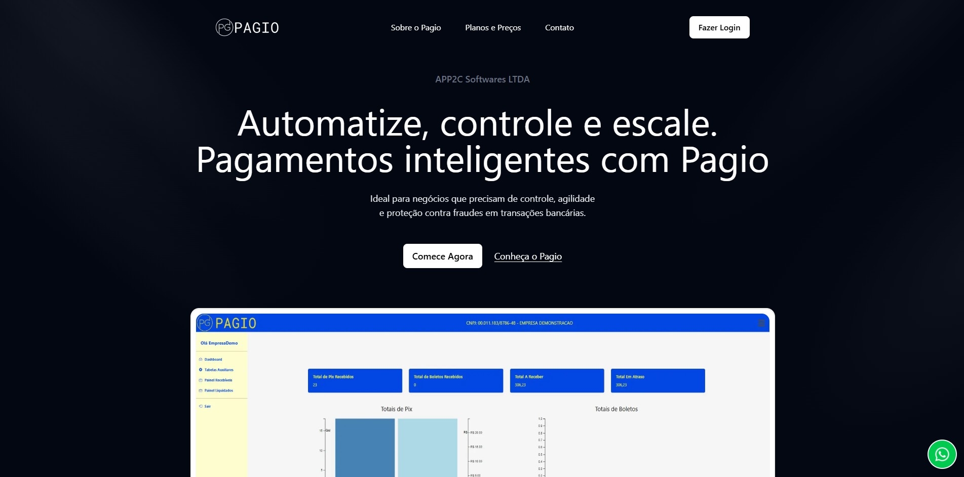 Pagio - Landing Page